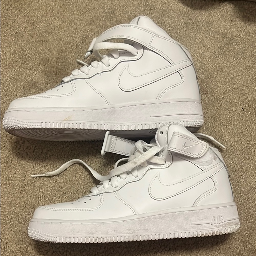 Nike Air Force 1 High Top Sneakers - White